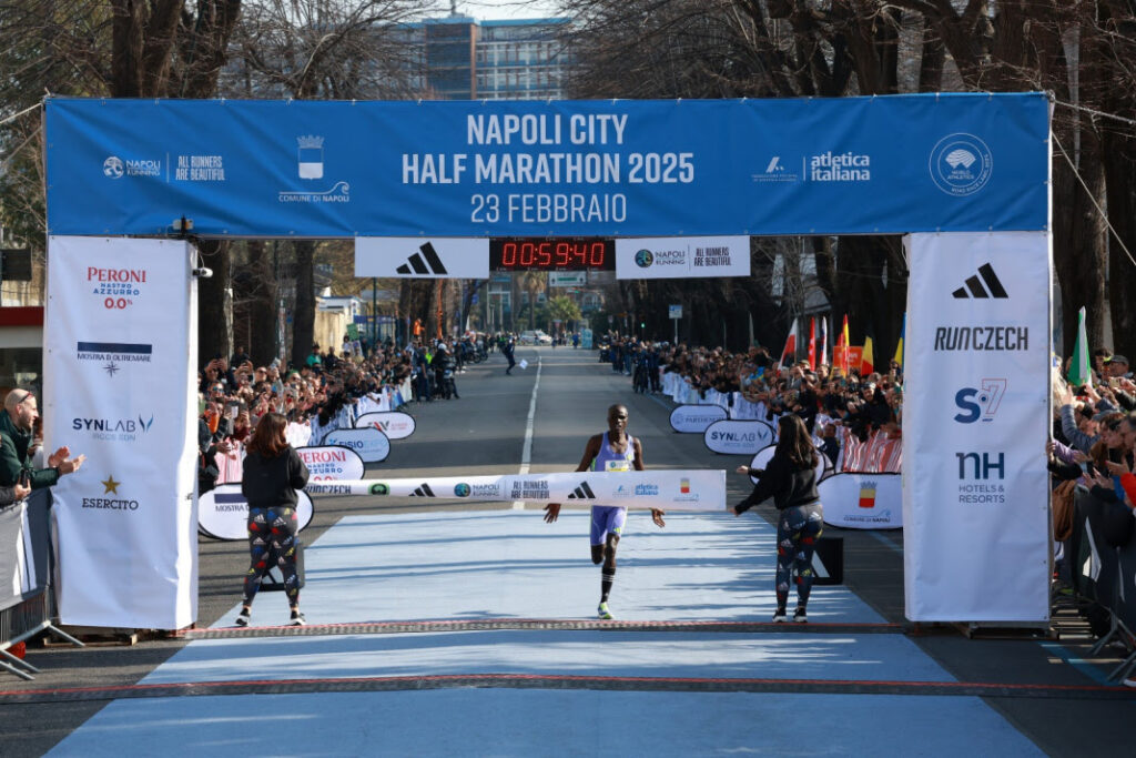 Napoli City Half Marathon, assolo dei keniani Emmanuel Wafula e Sheila Jerotich