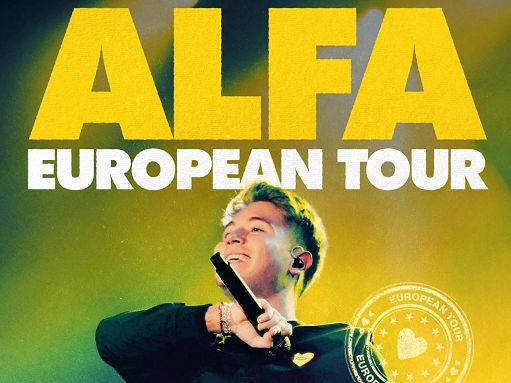 Alfa annuncia il suo primo tour europeo, dopo i live estivi
