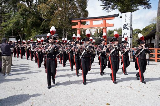 Italia-Giappone, Banda Carabinieri rende omaggio a Santuario Kamigamo