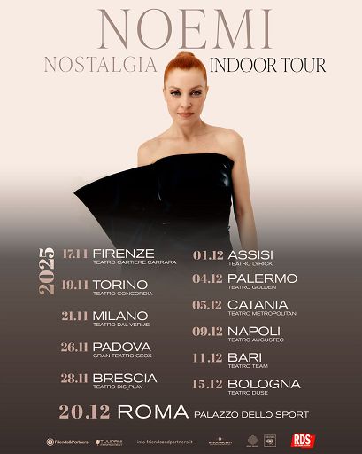 Noemi annuncia le date del suo “Nostalgia Summer Tour”