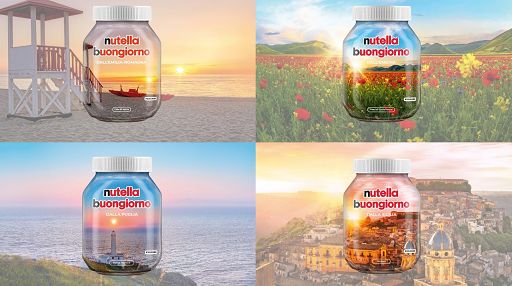 Nutella con Enit omaggia le albe d’Italia in una edizione limitata