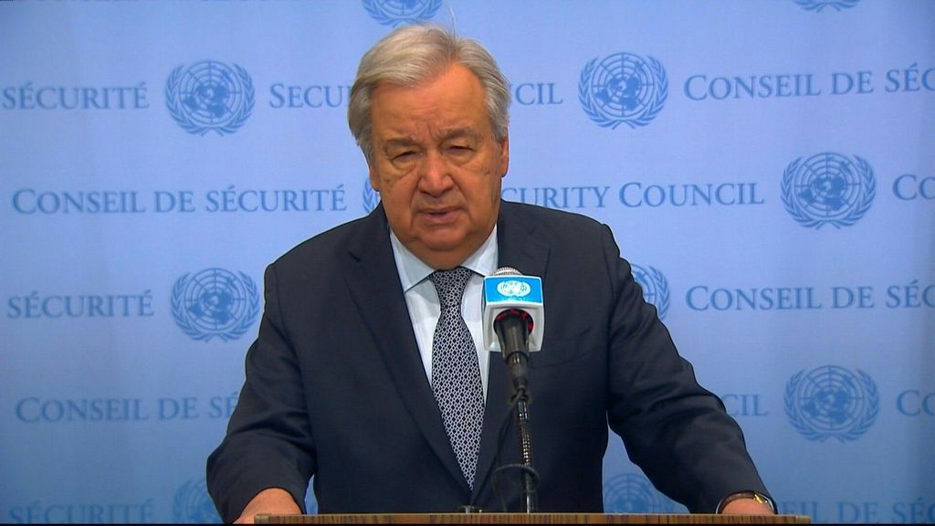 M.O., Guterres “allarmato” dal piano militare d’Israele a Gaza