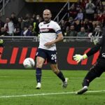 Calcio, Milan-Bologna 3-1, decisiva una doppietta di Gimenez