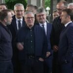 Leader europei a Kiev, Meloni in videoncoferenza a incontro con Zelensky