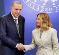 Ucraina,Meloni sente Erdogan:Putin accetti colloqui per pace giusta