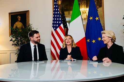 Mossa Meloni per riprendersi scena, riunisce Vance e von der Leyen