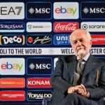 Calcio, De Laurentiis: “Conte ha un contratto di tre anni”