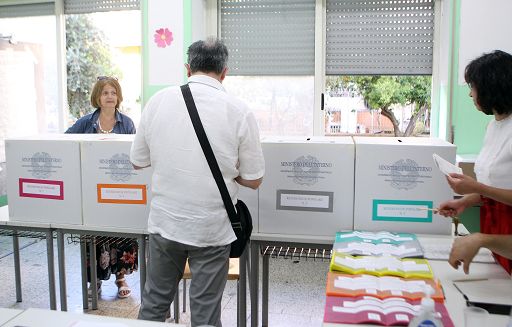 Referendum, alle 12.00 l’affluenza è al 7,3%