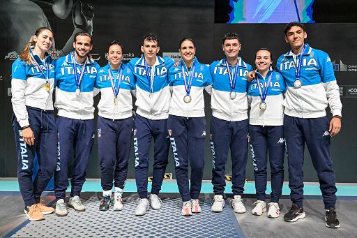 Europei di scherma: Italia oro fioretto donne, Sciabola d’argento
