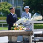 Giappone, Coppia imperiale visita città martire atomica Hiroshima