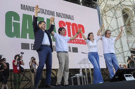 M.O., leader Pd-M5s-Avs: Governo fermi collaborazione militare con Israele