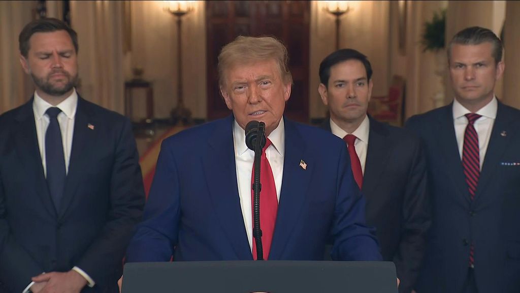 Trump: reattori nucleari annientati, Iran ora scelga la pace