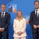 Meloni è al World Forum dell’Aia per il vertice Nato
