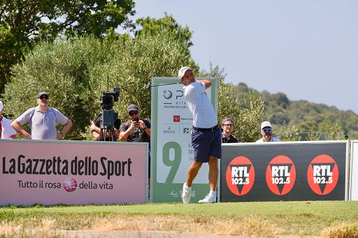 Golf, Open d’Italia,Laporta secondo,Edoardo Molinari e Pavan noni