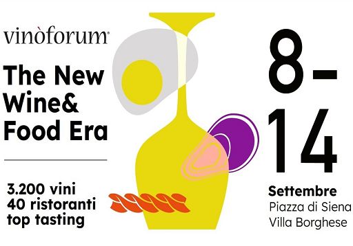 Da 8 a 14 settembre a Piazza di Siena a Roma c’è “Vinòforum 2025″