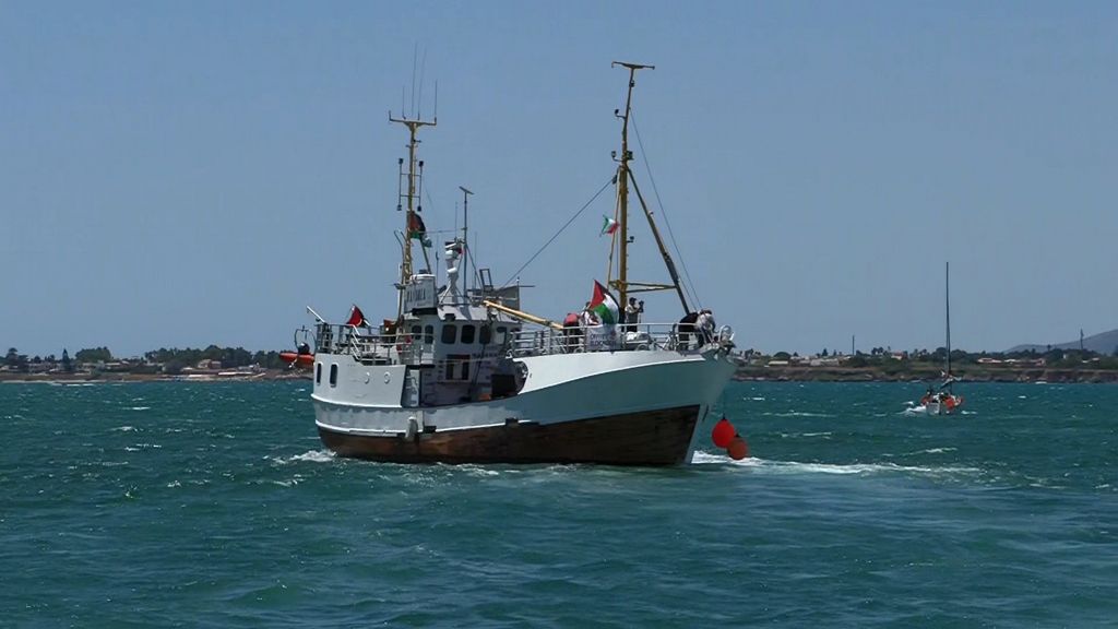 La nave Freedom Flotilla è salpata (di nuovo) alla volta di Gaza con gli aiuti umanitari