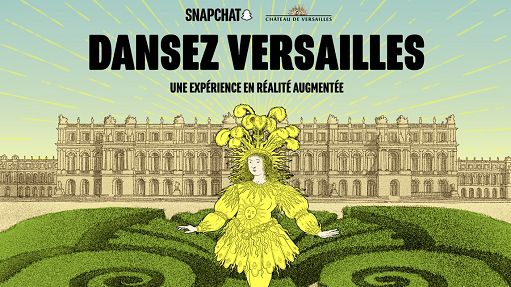 Realtà aumentata a reggia di Versailles: progetto tech con Snapchat