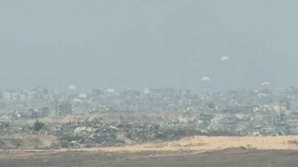 La Farnesina: lancio di aiuti su Gaza per una settimana