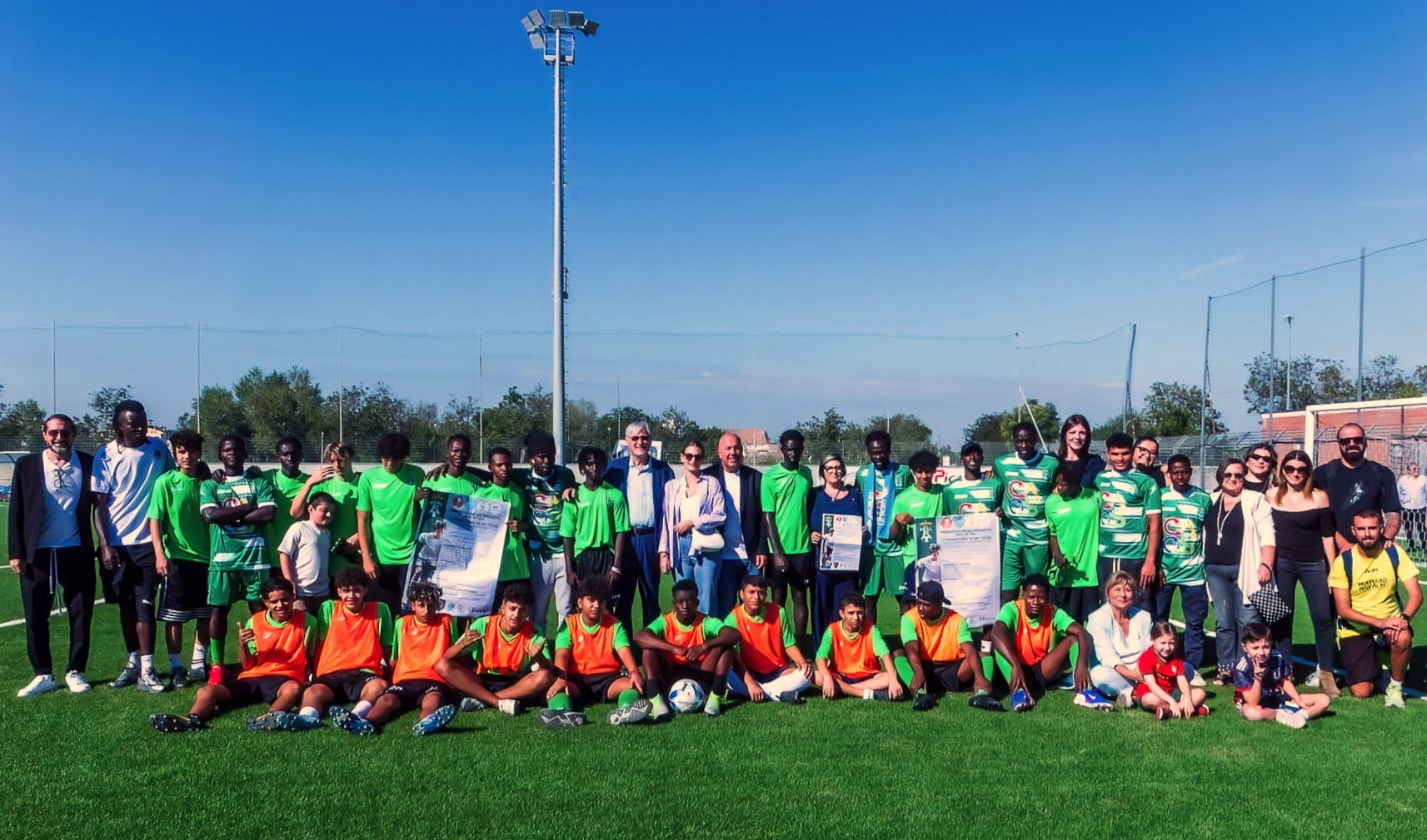 Grande successo a Succivo per la presentazione del Real Rf Asd