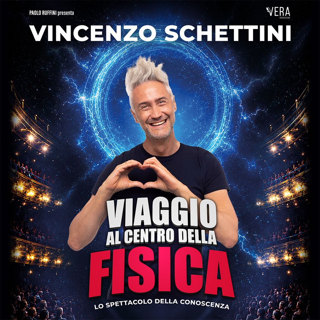 Il prof. Vincenzo Schettini riporta la fisica nei teatri d&rsquo;Italia