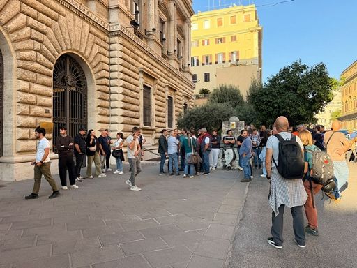 Presidio flash al Masaf, tra i partecipanti Pierluigi Fais