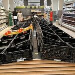 La protesta dei tir rischia di svuotare gli scaffali dei supermercati