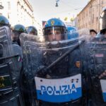 Coisp: scontri ai cortei tra Mestre e Vicenza, 10 poliziotti feriti
